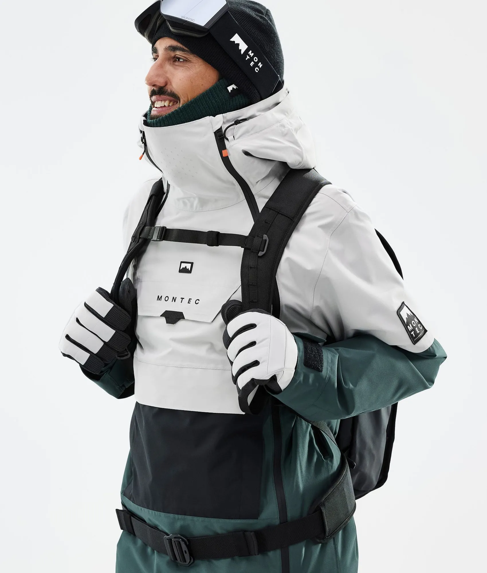 MONTEC Doom LightGrey/Black/DarkAtlantic Clearance