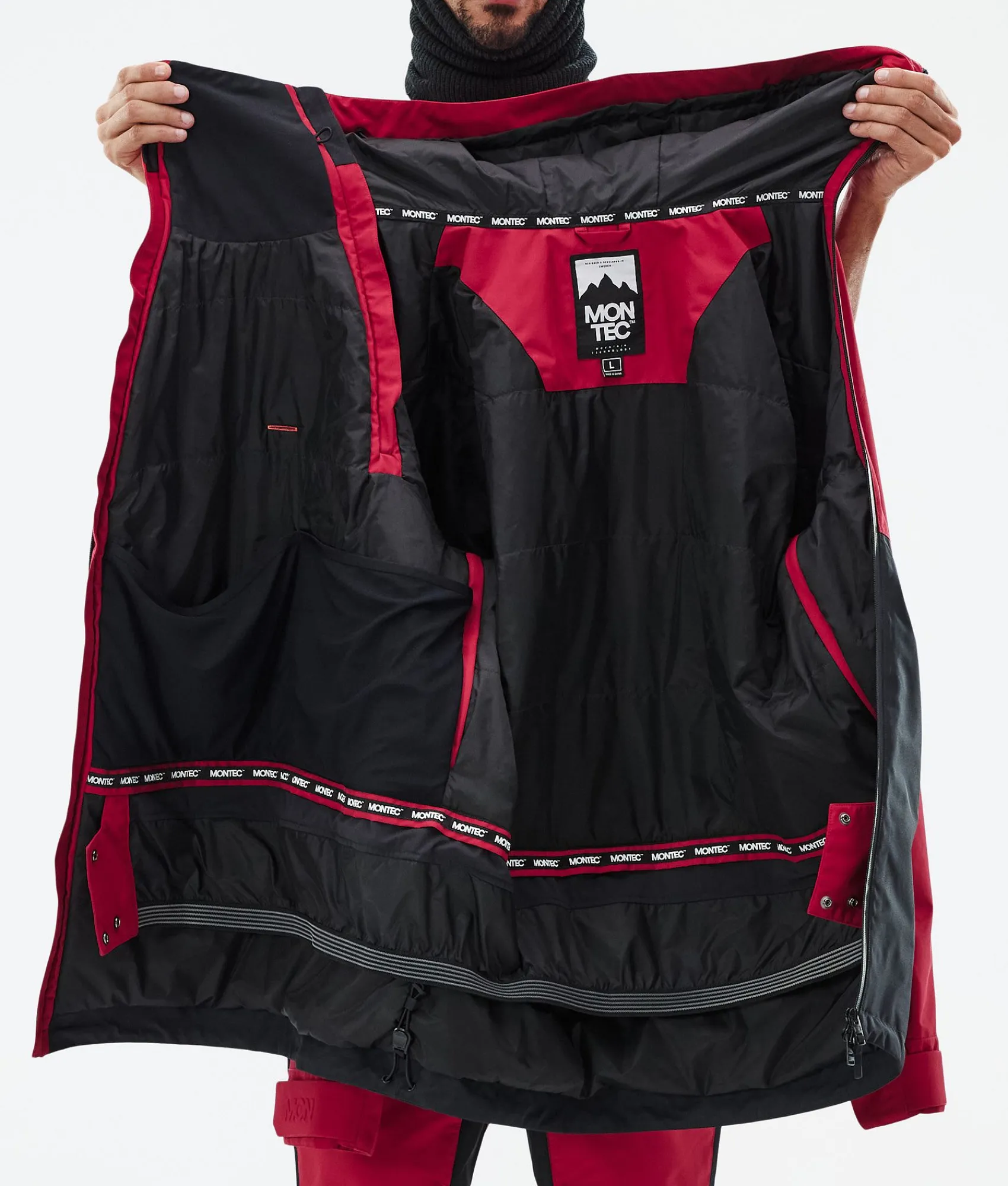MONTEC Doom DeepRed/Black Outlet