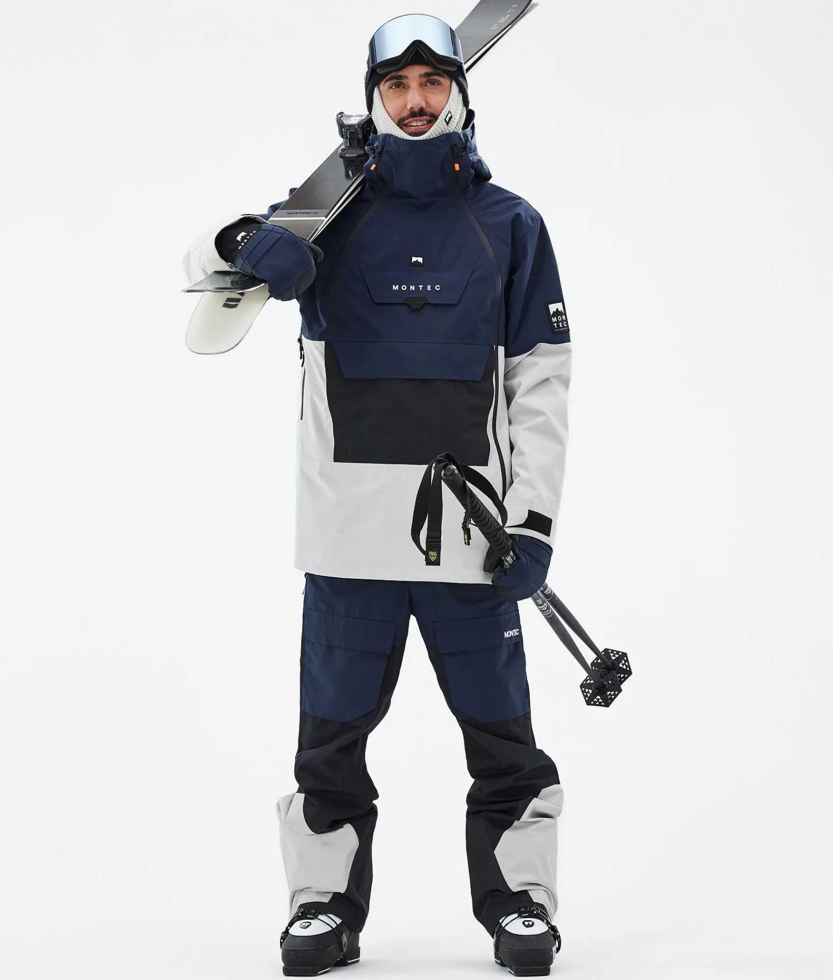 MONTEC Doom DarkBlue/Black/LightGrey Clearance