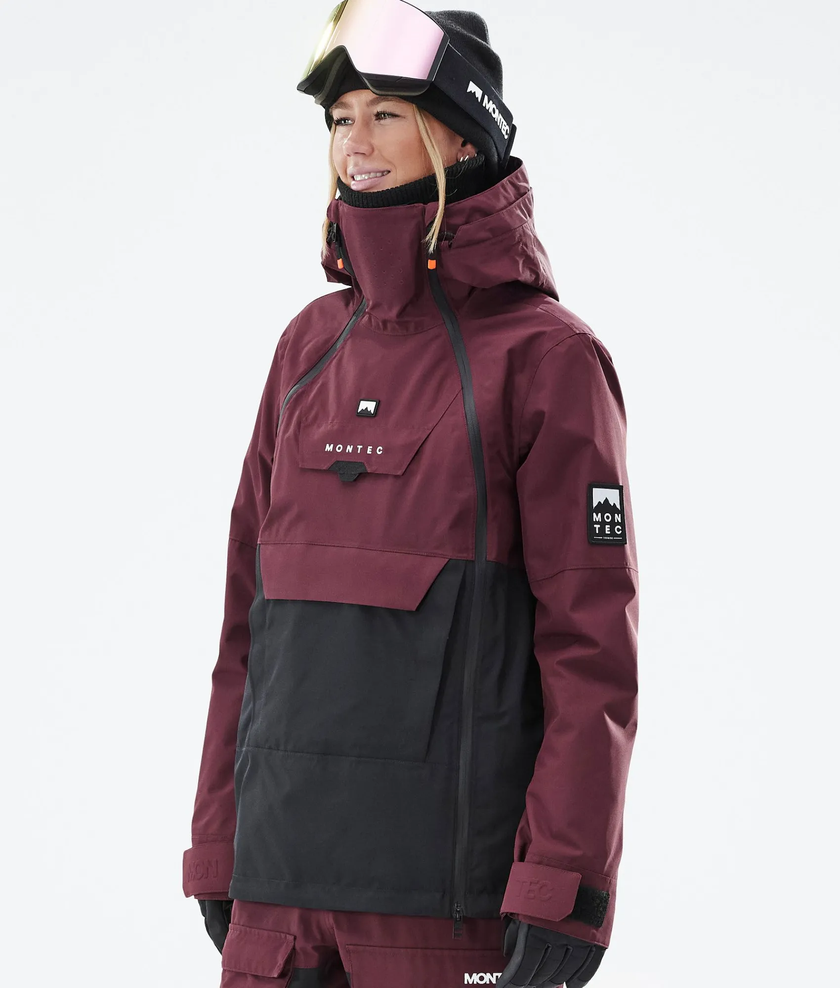 MONTEC Doom W Burgundy/Black Clearance