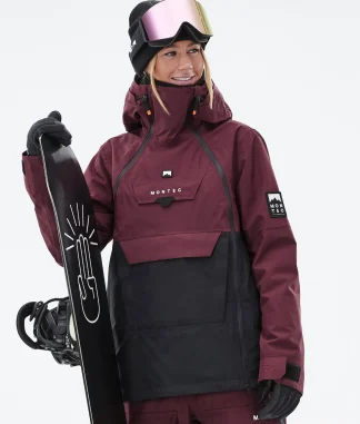 MONTEC Doom W Burgundy/Black Outlet