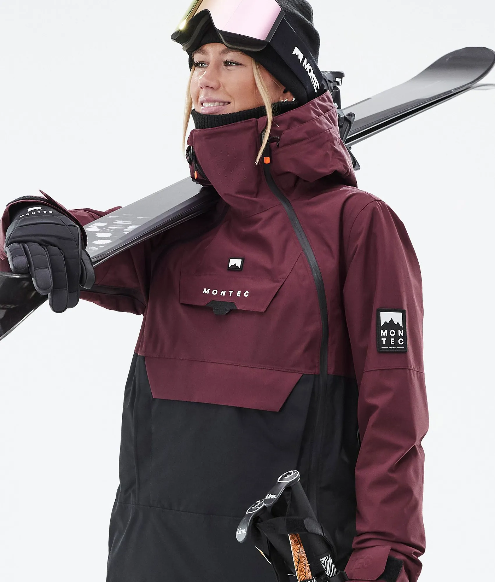 MONTEC Doom W Burgundy/Black Clearance