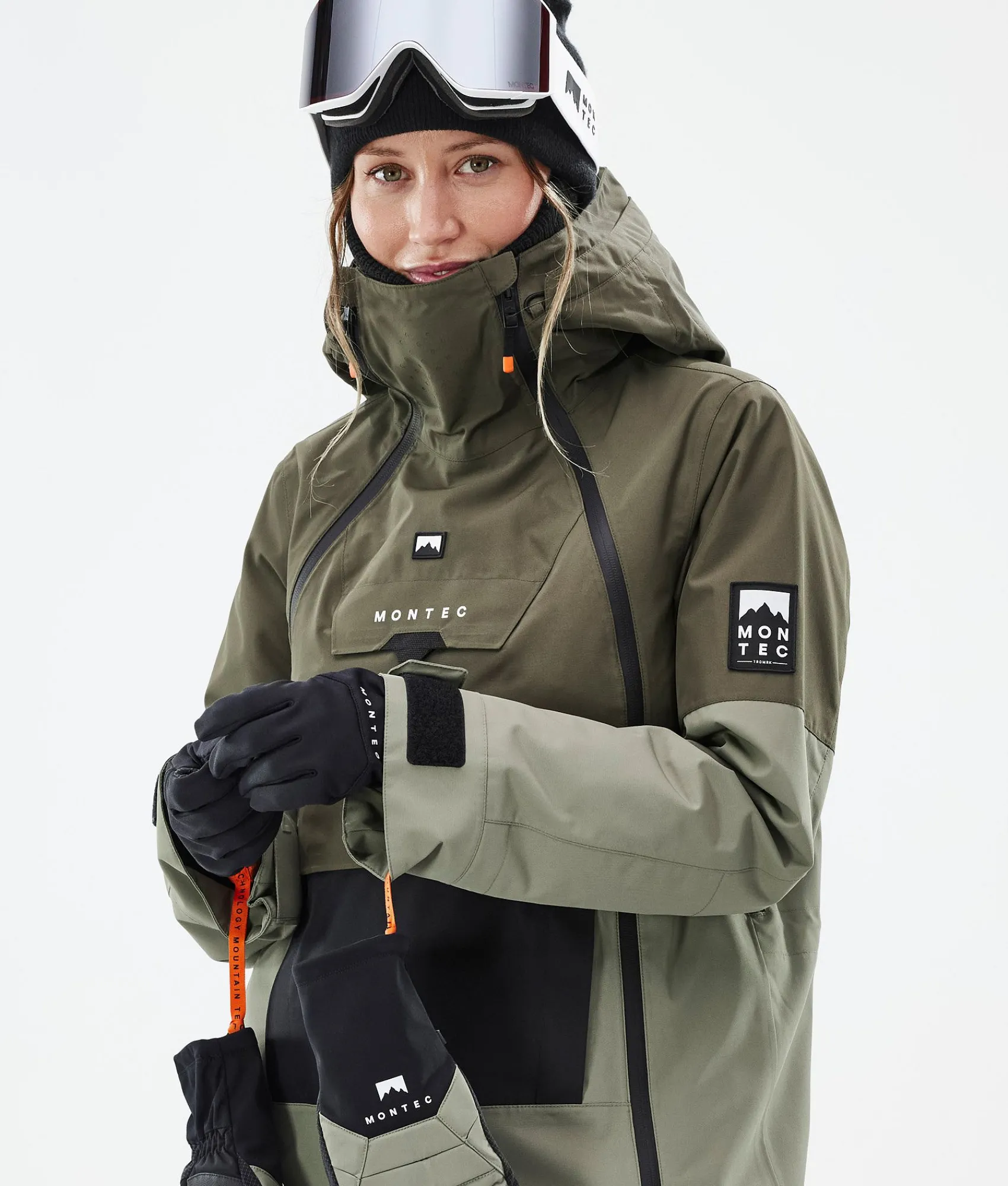 MONTEC Doom W OliveGreen/Black/Greenish New