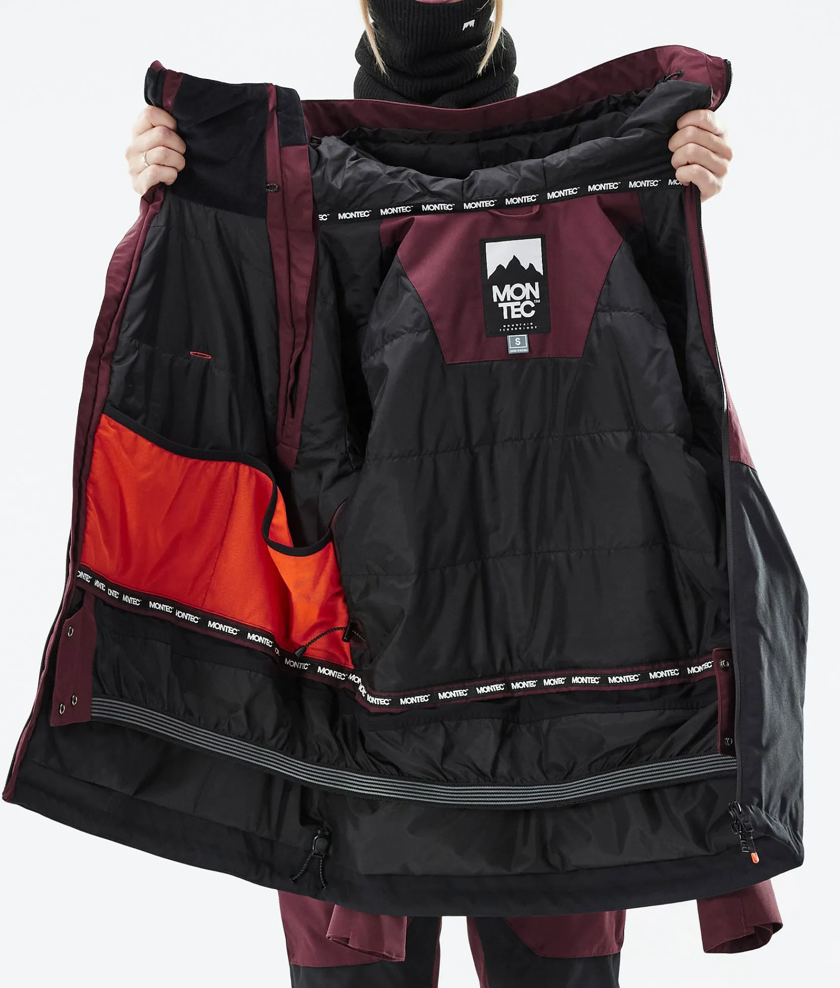 MONTEC Doom W Burgundy/Black Clearance
