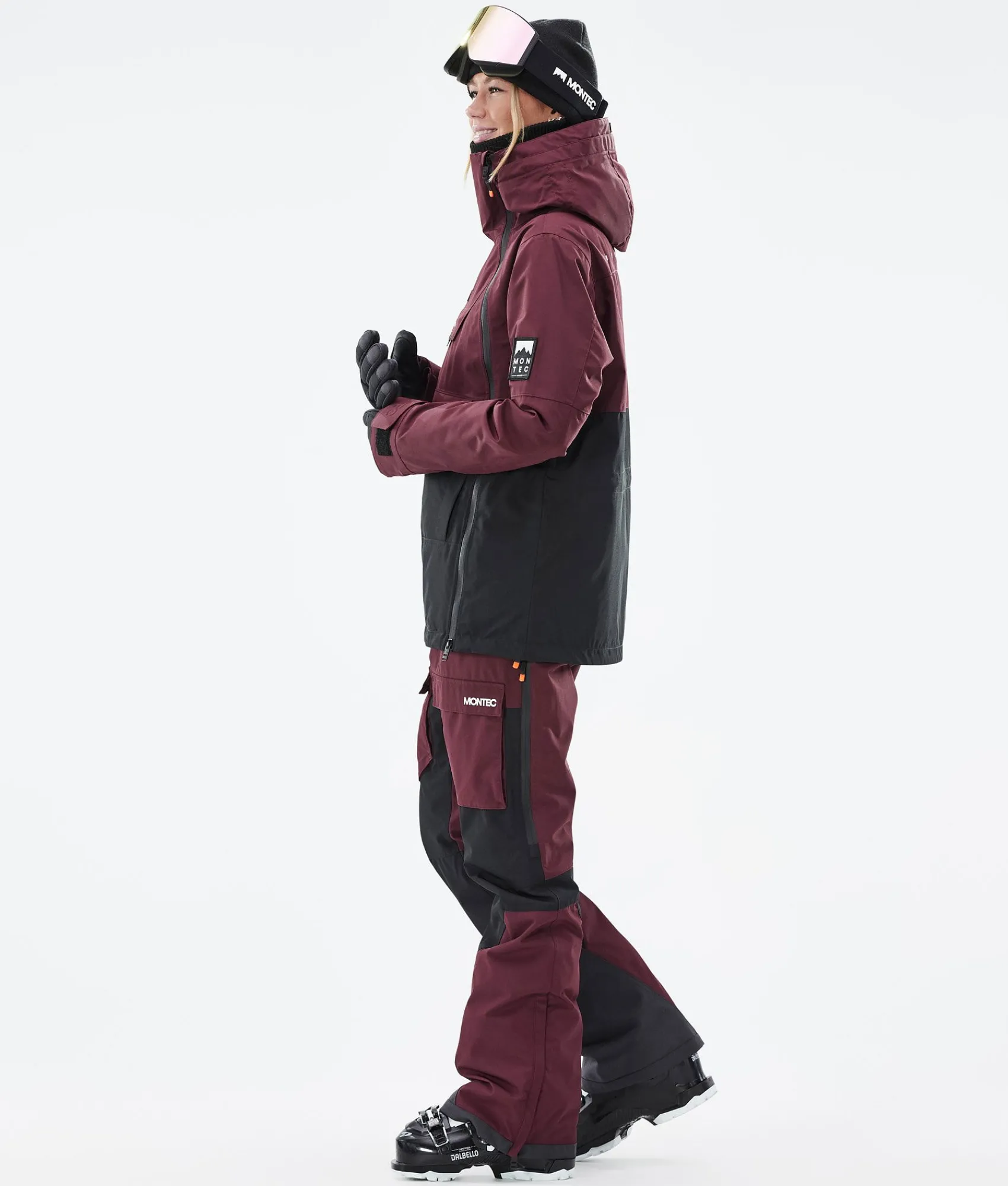 MONTEC Doom W Burgundy/Black Clearance
