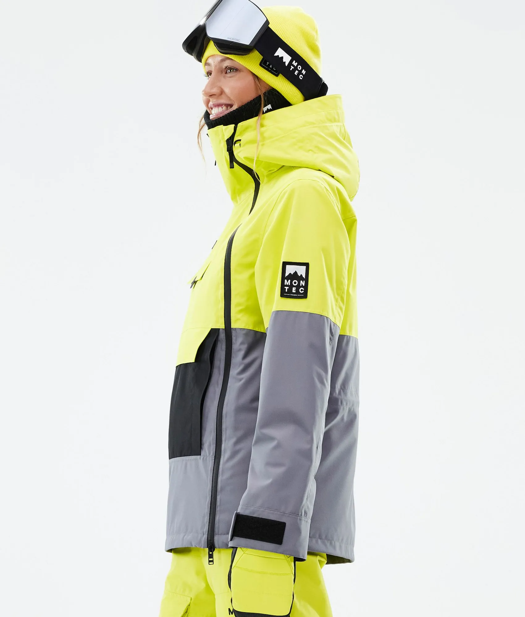 MONTEC Doom W BrightYellow/Black/LightPearl Fashion
