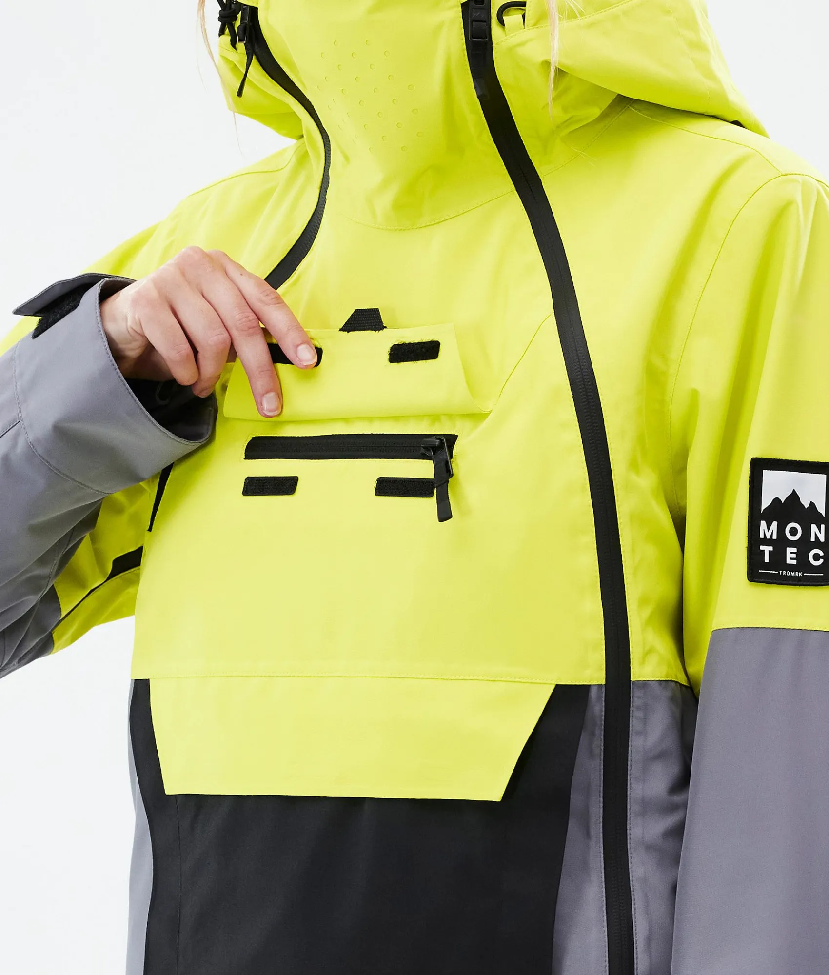 MONTEC Doom W BrightYellow/Black/LightPearl Fashion