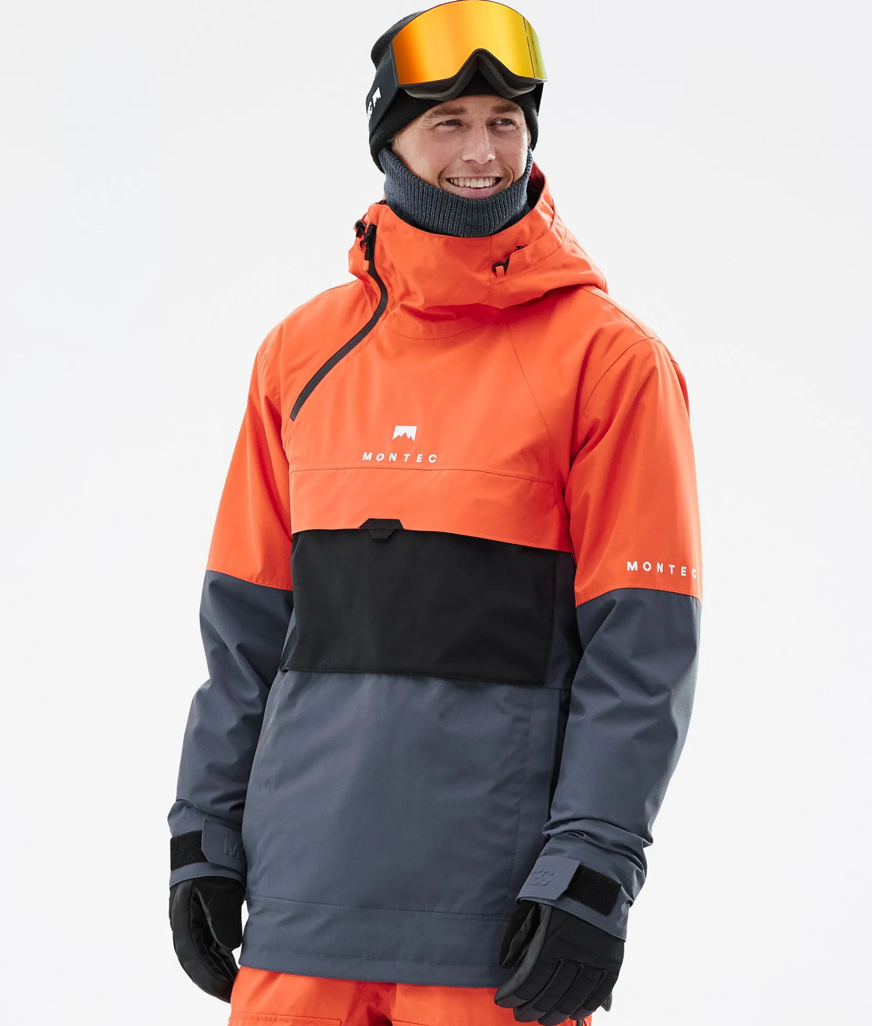 MONTEC Dune Orange/Black/MetalBlue Best Sale