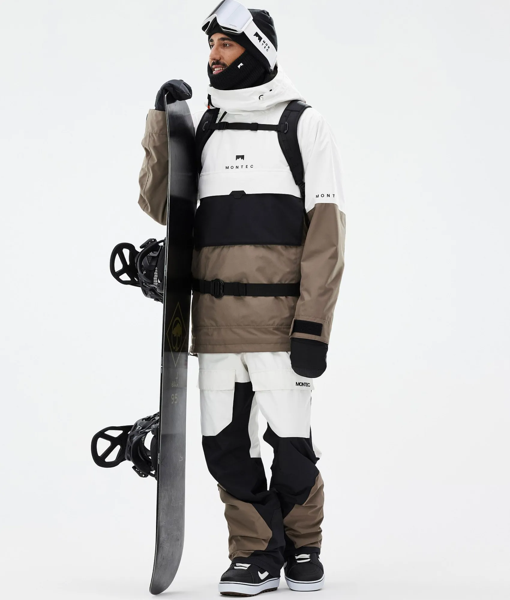 MONTEC Dune OldWhite/Black/Walnut New