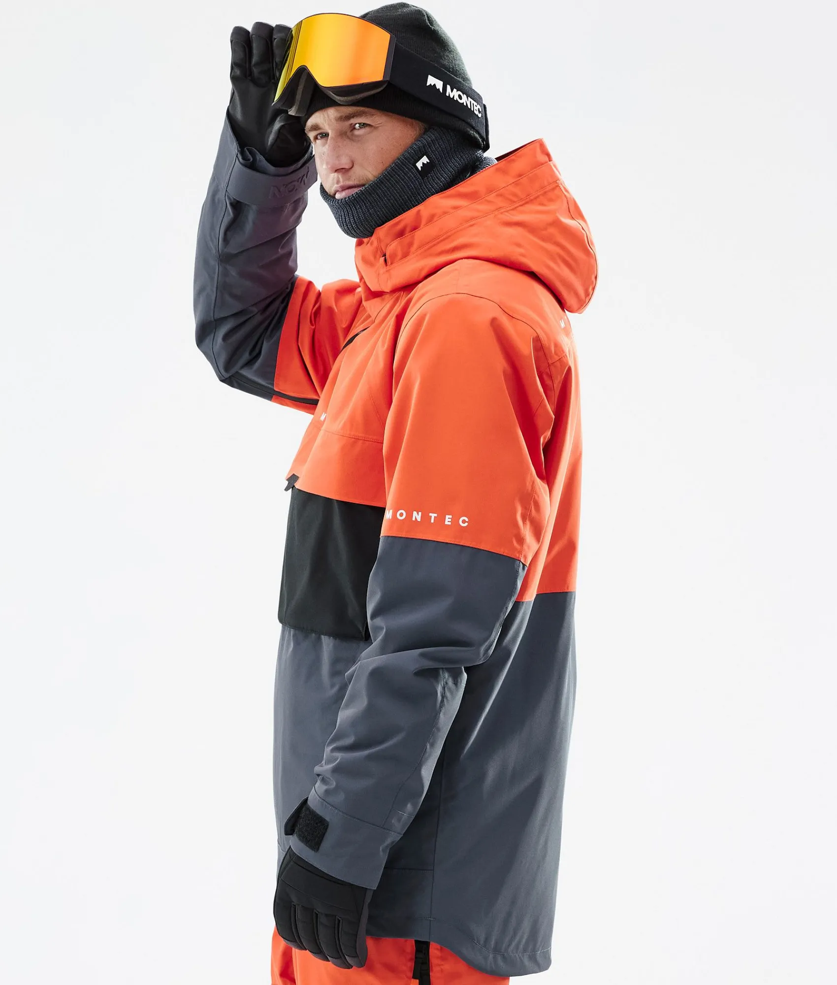 MONTEC Dune Orange/Black/MetalBlue Best Sale