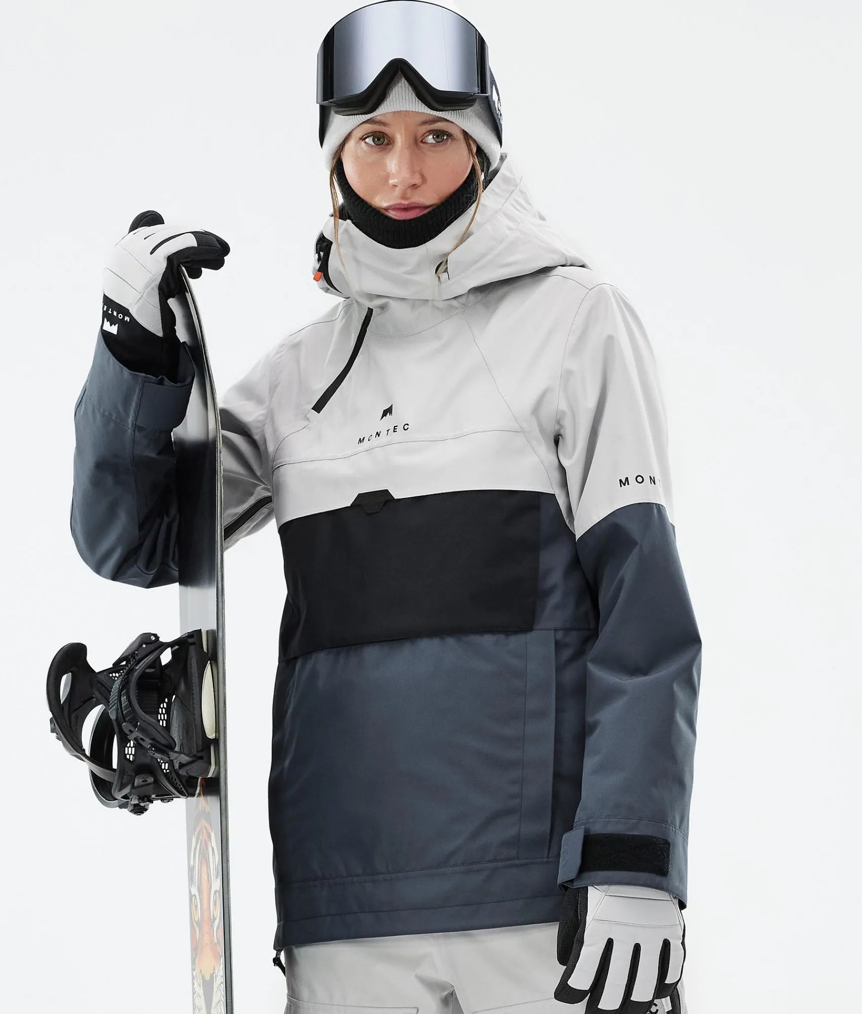MONTEC Dune W LightGrey/Black/MetalBlue New