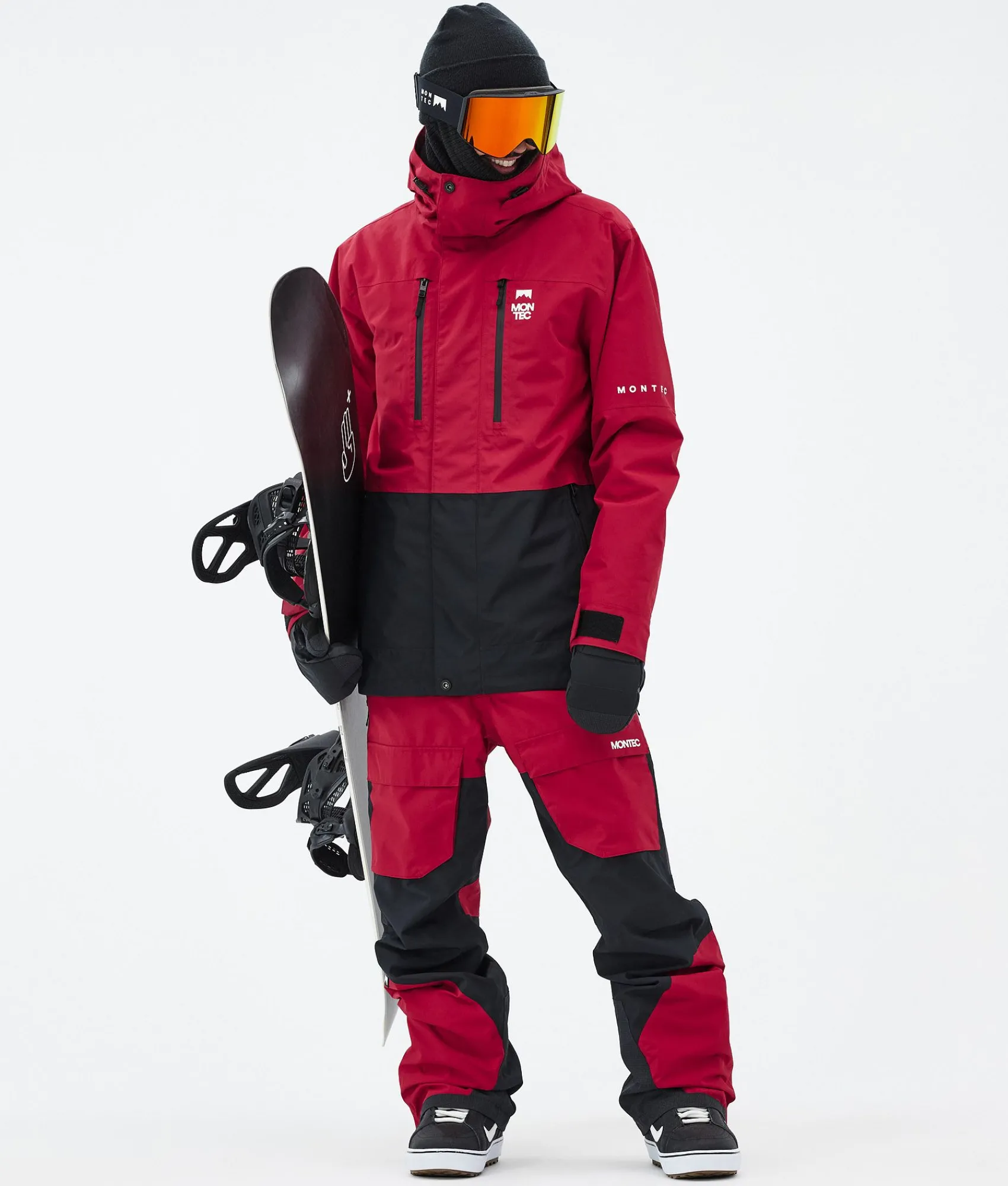 MONTEC Fawk DeepRed/Black Hot