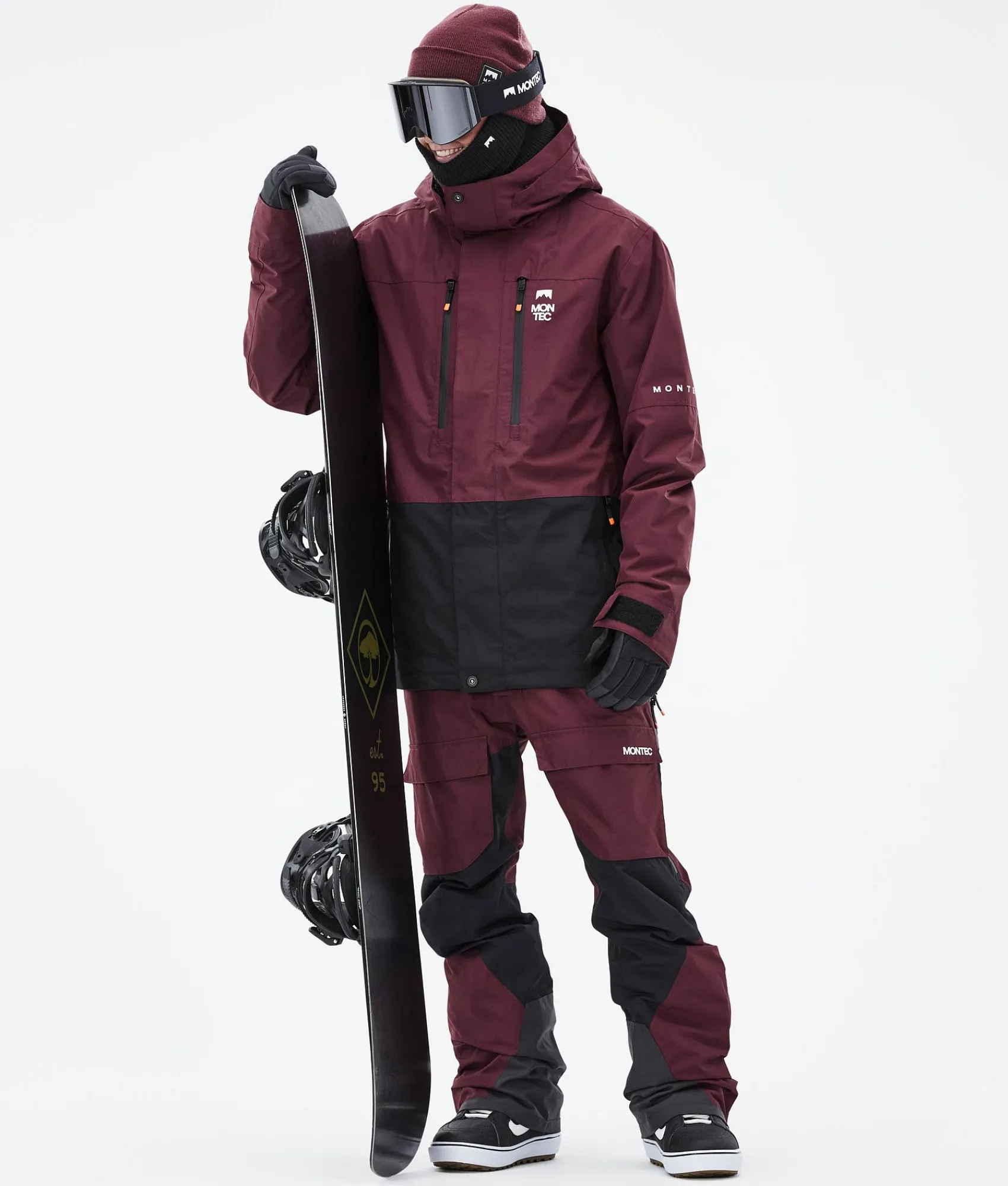 MONTEC Fawk Burgundy/Black Store