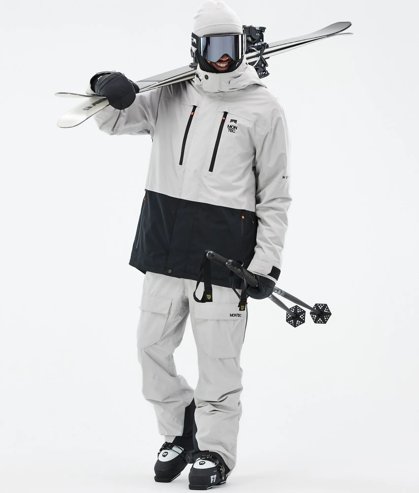 MONTEC Fawk LightGrey/Black Shop