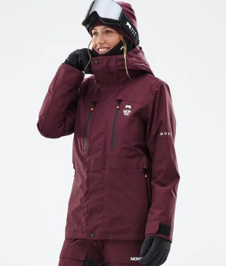 MONTEC Fawk W Burgundy Cheap