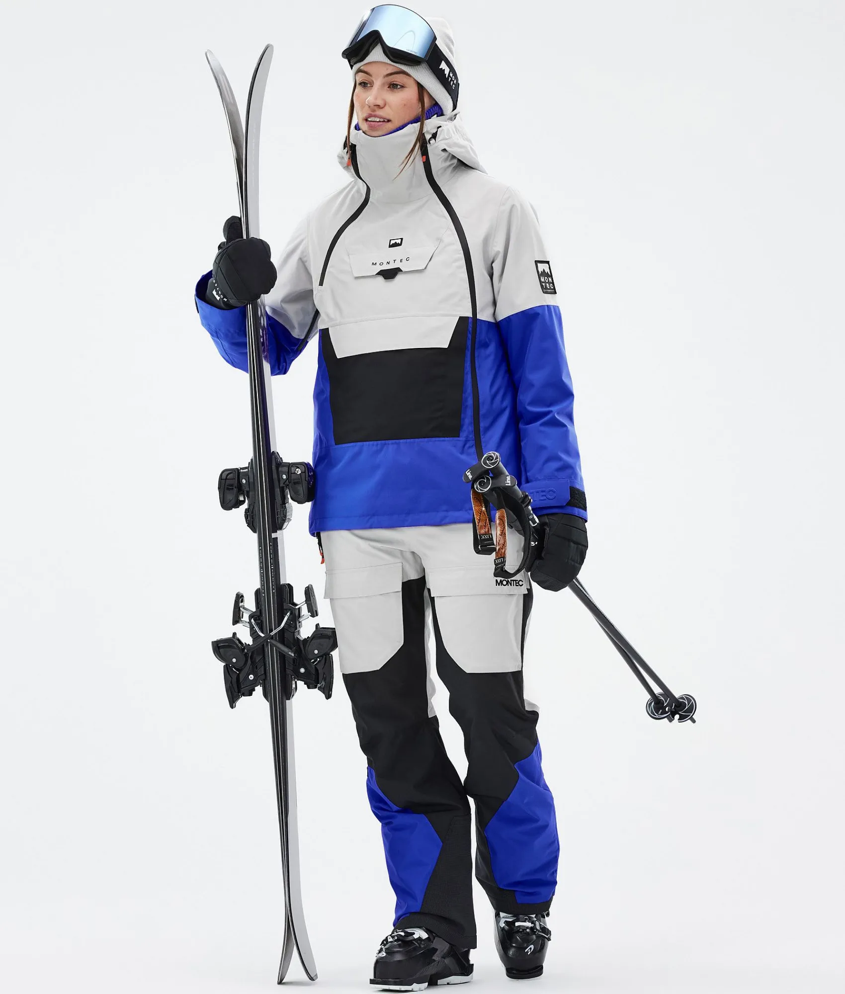 MONTEC Fawk W LightGrey/Black/CobaltBlue Flash Sale