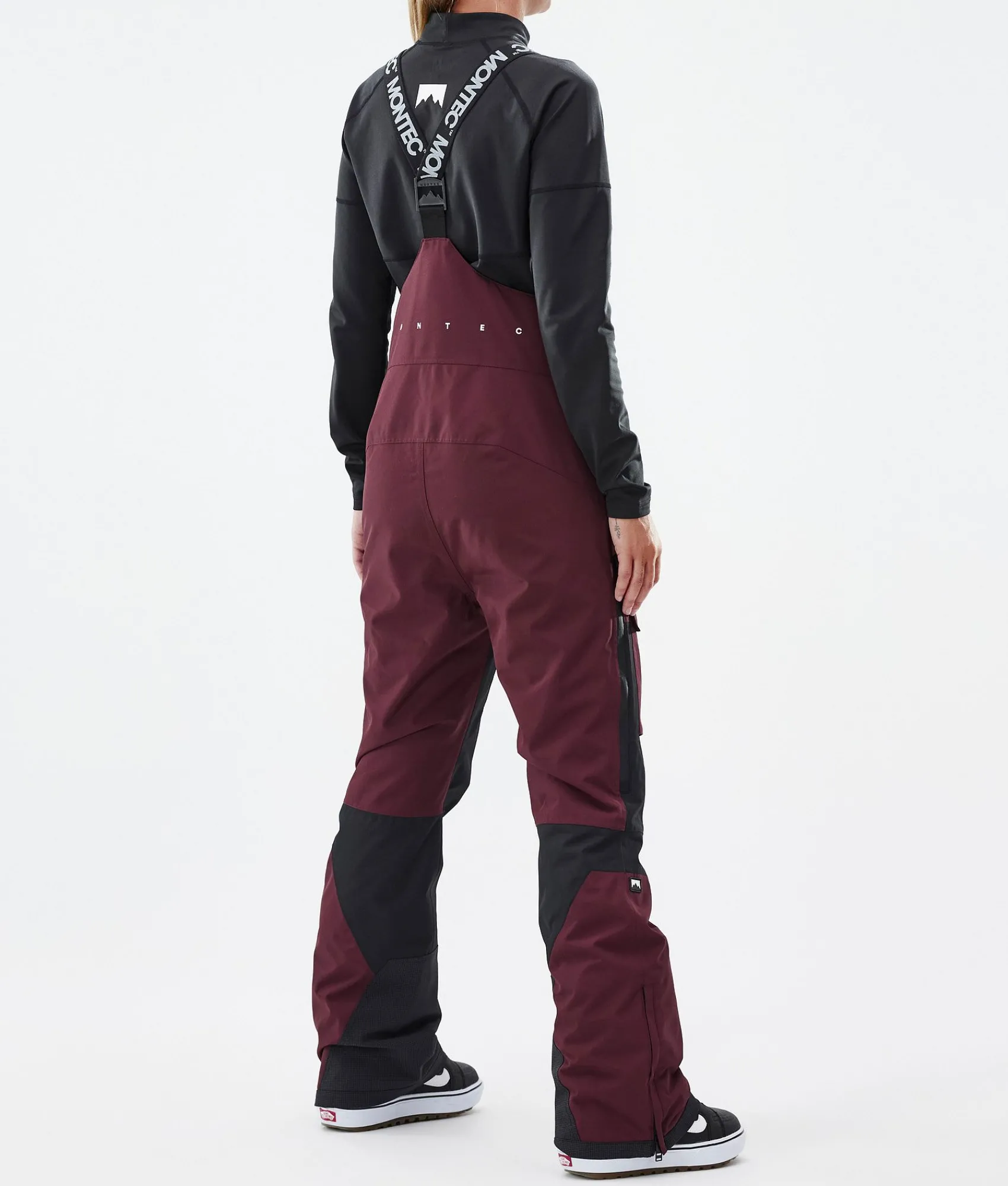 MONTEC Fawk W Burgundy/Black Discount
