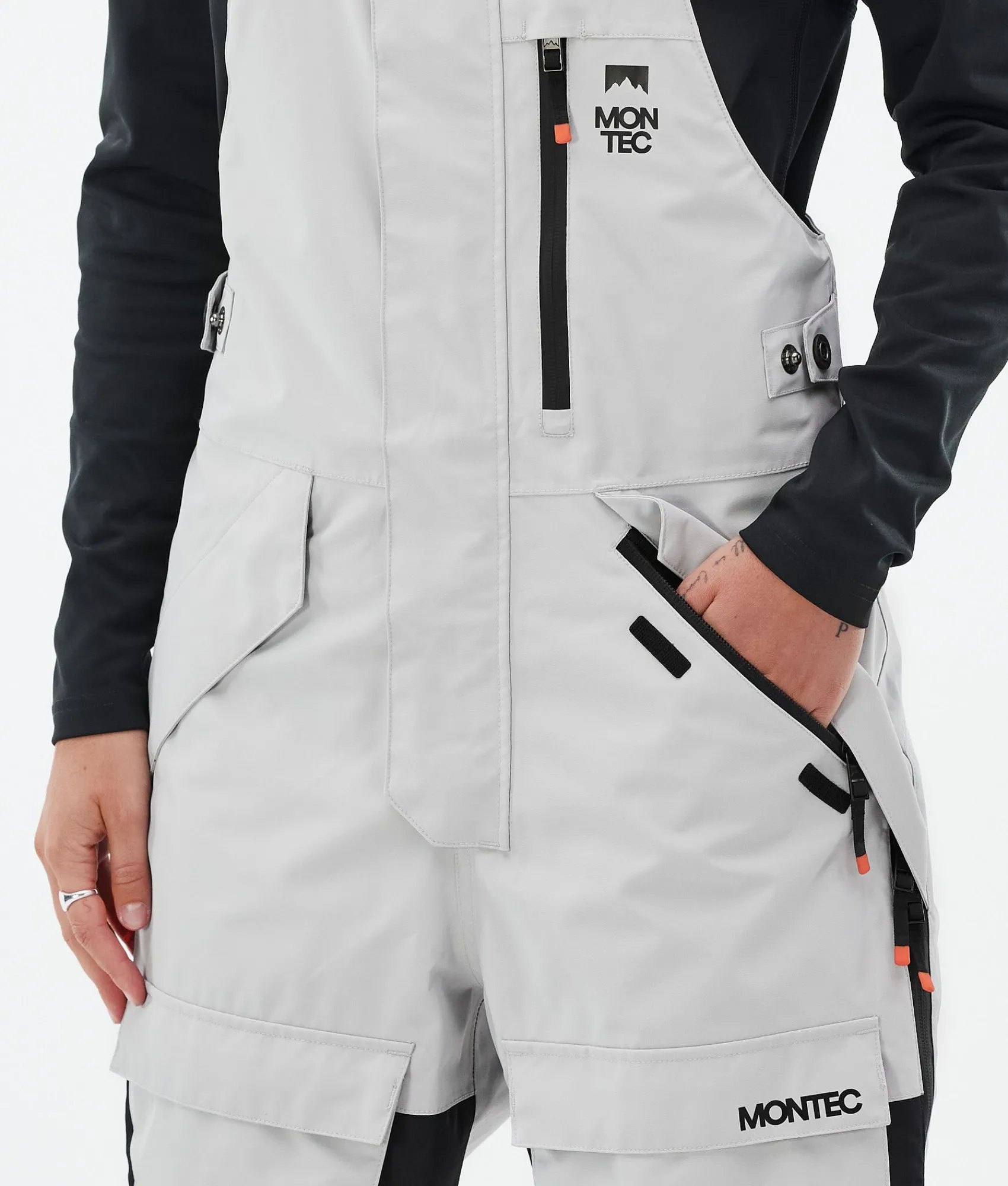 MONTEC Fawk W LightGrey/Black Hot