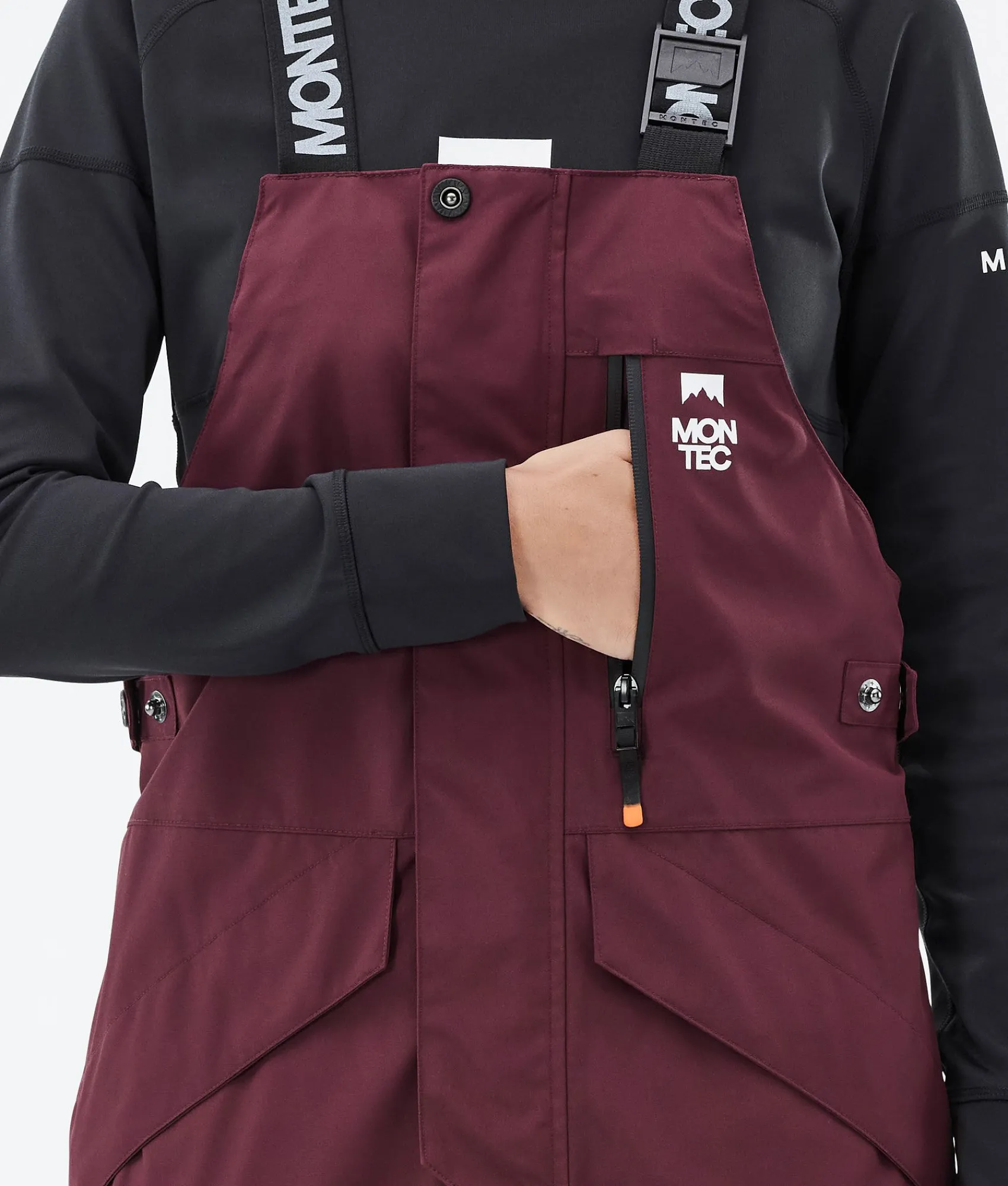 MONTEC Fawk W Burgundy/Black Discount