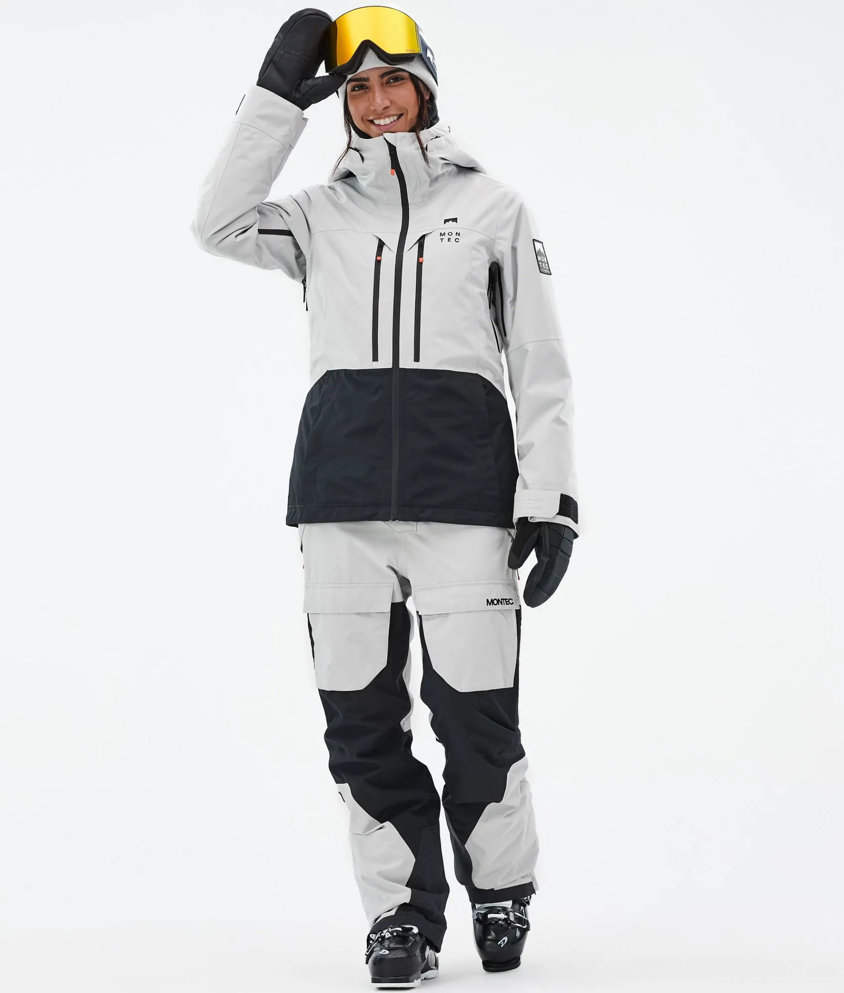 MONTEC Moss W LightGrey/Black Clearance