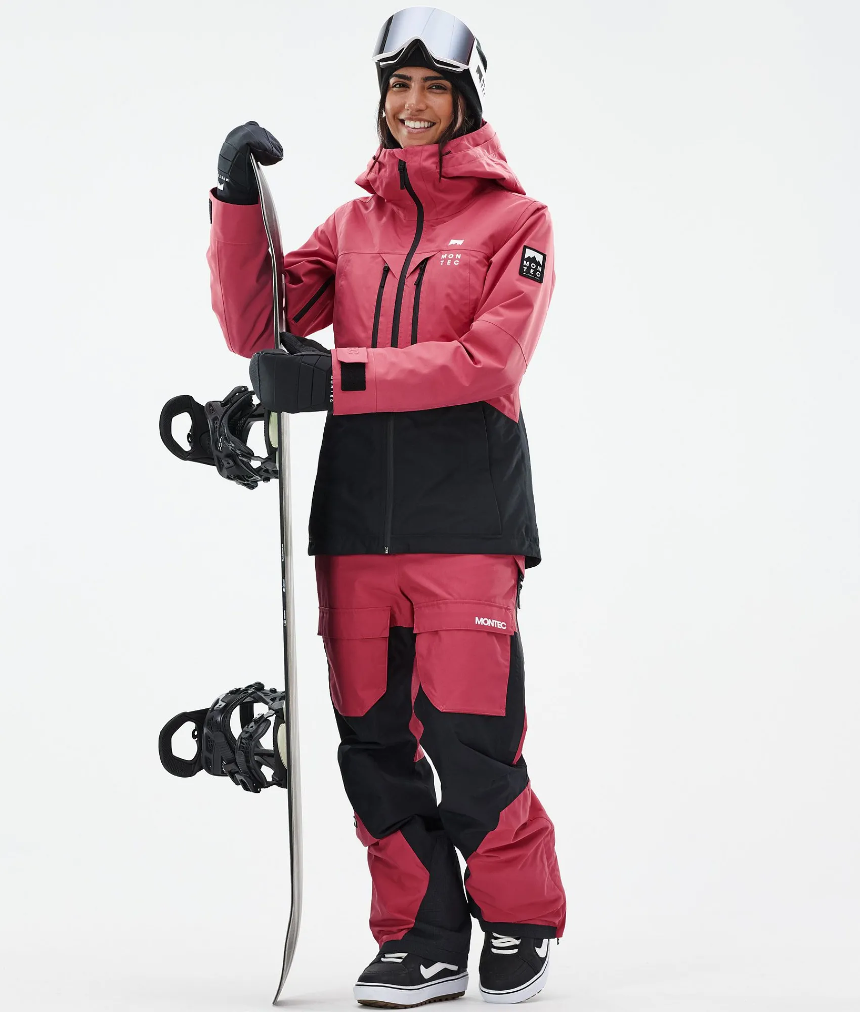 MONTEC Moss W LightRed/Black Flash Sale