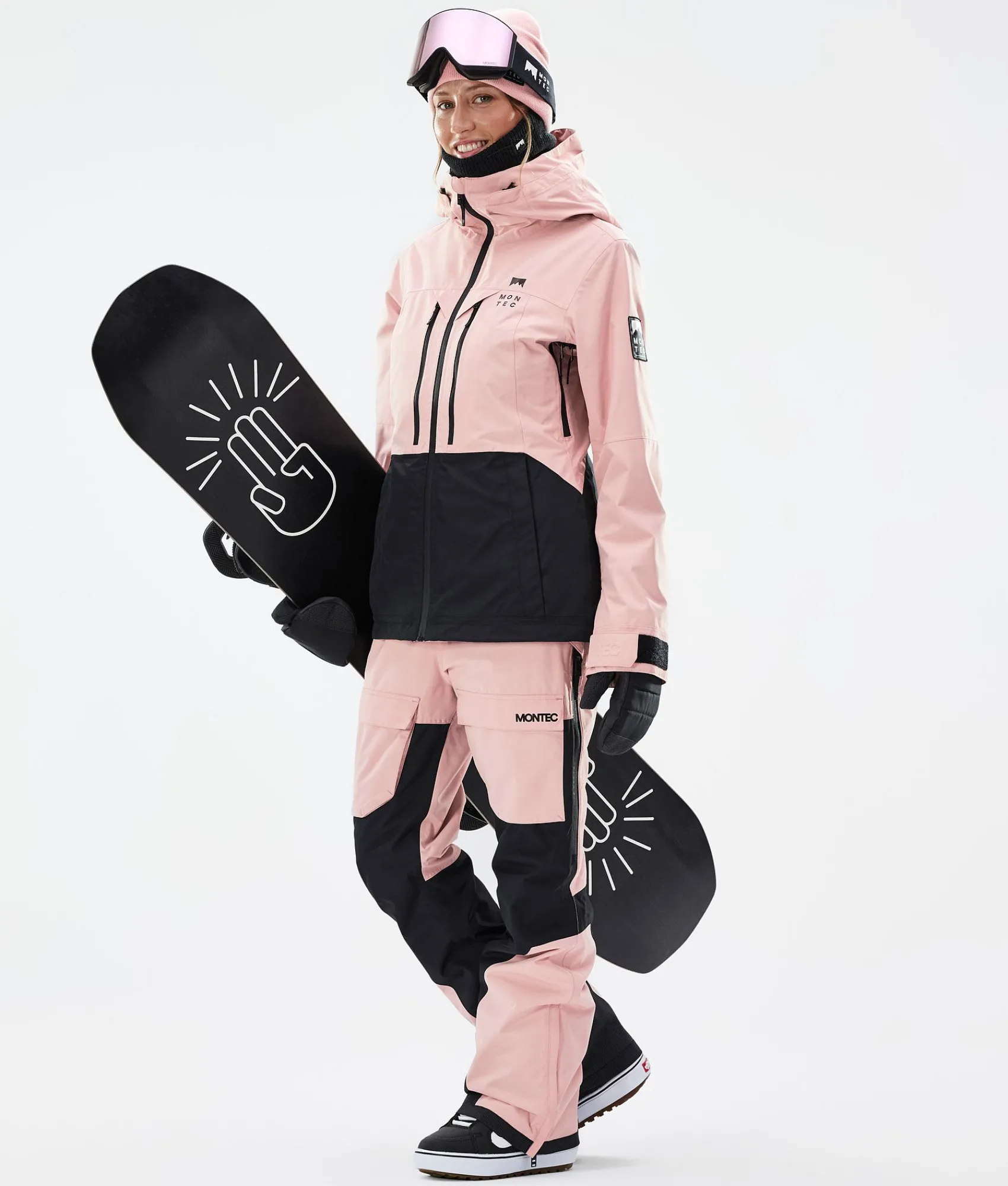 MONTEC Moss W SoftPink/Black Best Sale