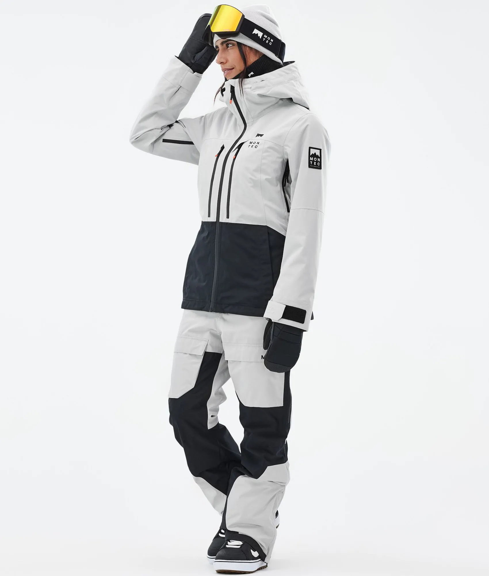 MONTEC Moss W LightGrey/Black Clearance