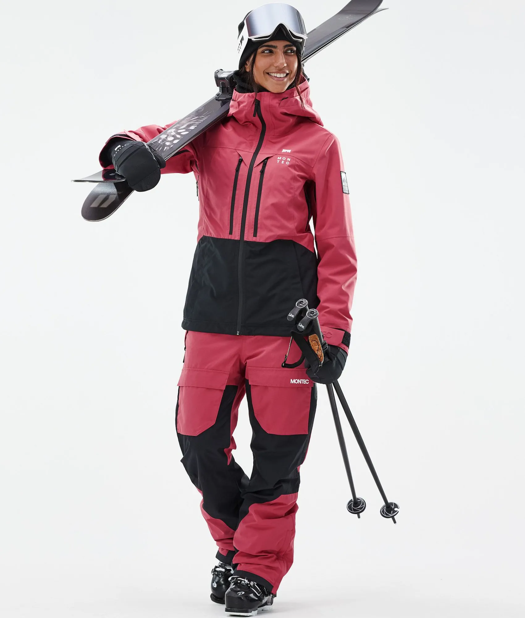 MONTEC Moss W LightRed/Black Hot