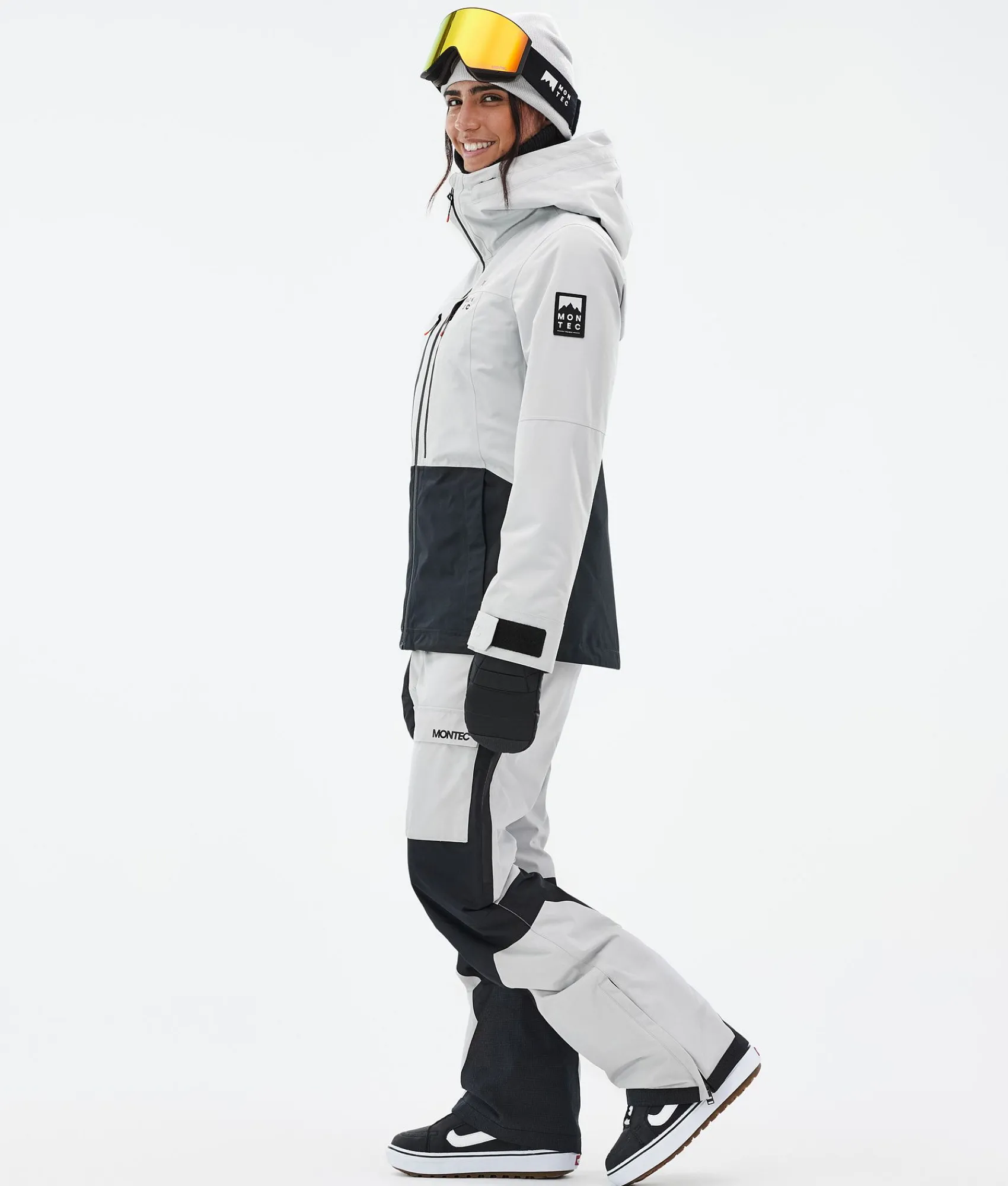 MONTEC Moss W LightGrey/Black Clearance