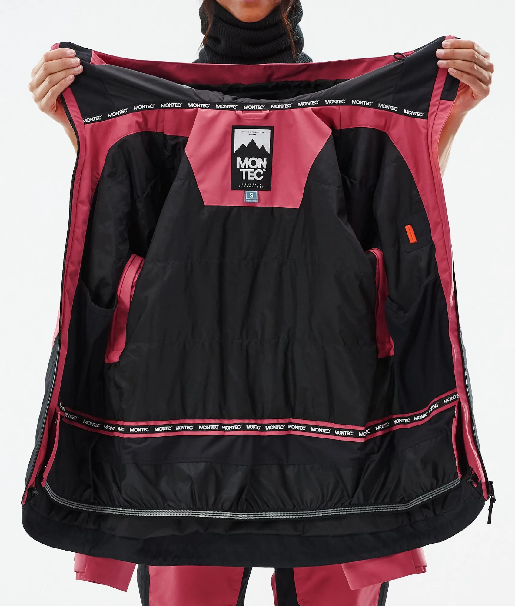MONTEC Moss W LightRed/Black Hot