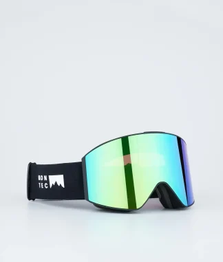 MONTEC Scope BlackW/BlackTourmalineGreenMirror Clearance